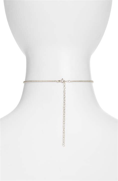 celine choker|SHYMI Celine Tennis Choker Necklace .